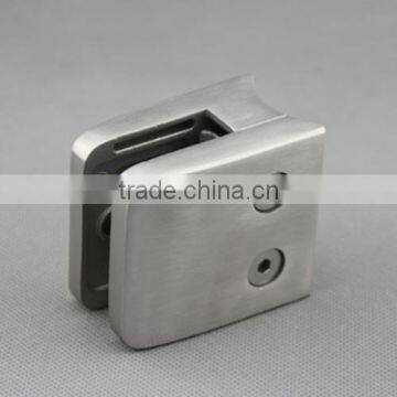 stainless steel stair jhandrail railing glass clamp square small glass clamp                        
                                                                                Supplier's Choice