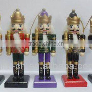 wooden made chrismas decoration nutcracker