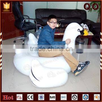 Funny Swimming Pool Inflatable Swan for Sale photo-2