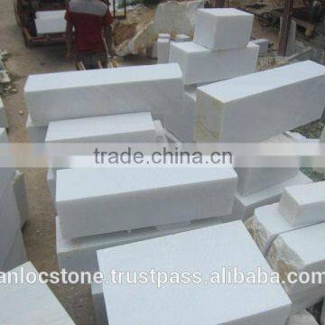 Vietnam White marble tiles