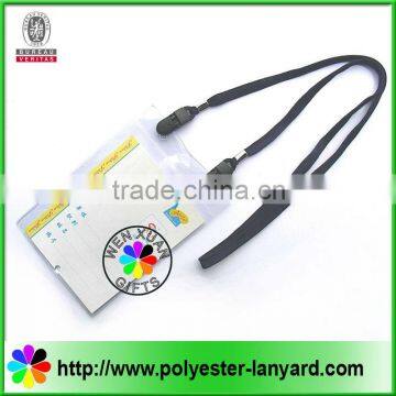 New design lanyard with plastic card holder