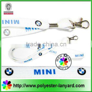 Nylon keychain lanyard