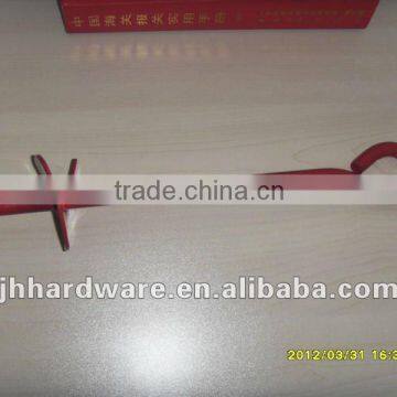 Red painted earth Anchor