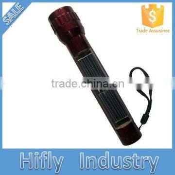 Manufacturer / Low Sales / Plastic Housing Solar LED Flashlight