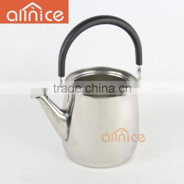 New Arrival Mirror Polish Hotel Kitchen Using Restaurant Cool Water 3L Kettle With Flat Cover photo-6