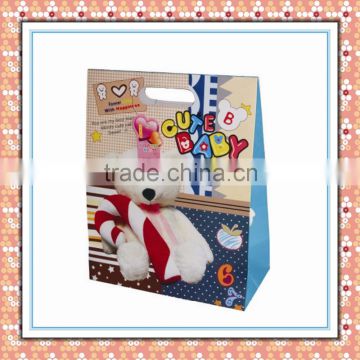 paper bag factory wholesale Cute Bear paper bag