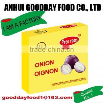 12g, 10g onion stock cube in good price