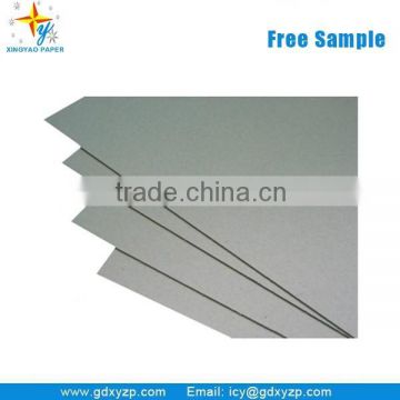 Laminated Grid Grey Paper Board for Files or Book Cover