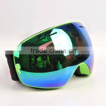 Professional UV400 protective anti fog Ski Goggles high quality TPU snow Ski goggles