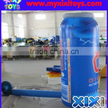 XIXI Big PVC inflatable energy drink advertising cans