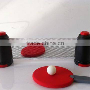 folding easy take table tennis racket set