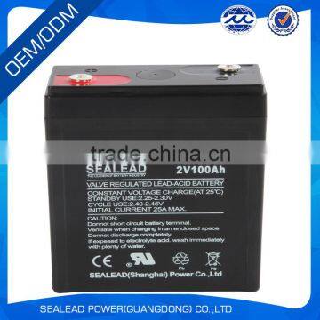 hot selling!Lead Acid 2V100Ah ups Battery