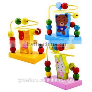 Wooden Cute Cartoon Beads Rack Small Beads Rack