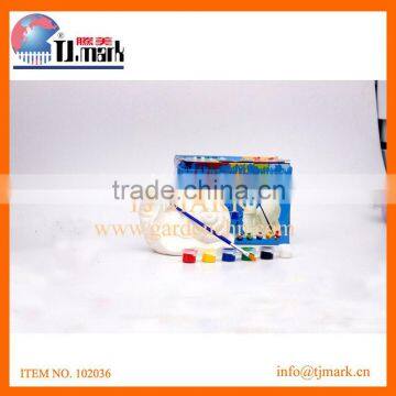 FUNNY DIY PAINTINGTOYS CERAMIC SNAIL