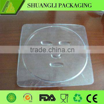 Customized facial mask plastic blister trays