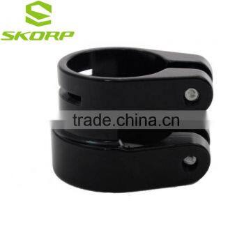 Hollow Design Carbon Fiber Bike Seatpost Clamp Bicycle Anodizing Clamp
