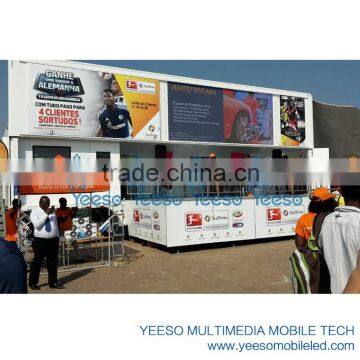 YEESO LED Mobile Stage Truck For Sale, Mobile Stage Truck for Roadshow, Mobile Stage Truck