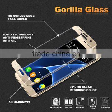 Cheap price ultra thin freefron tempered screen glass cell phone protector for Samsung Galaxy S7 Edge