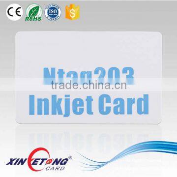 NTAG203 White Printed Cards NFC Pay Card