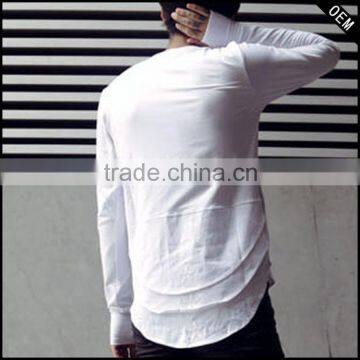 Fashion design Customised 180gsm 100% Cotton O-neck Long Sleeves T Shirt For Men                        
                                                Quality Choice