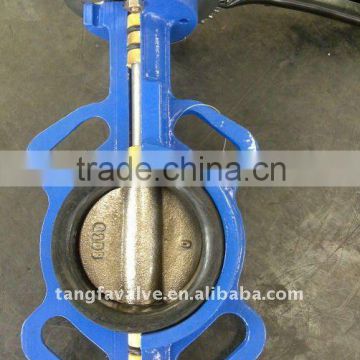 lever butterfly valve