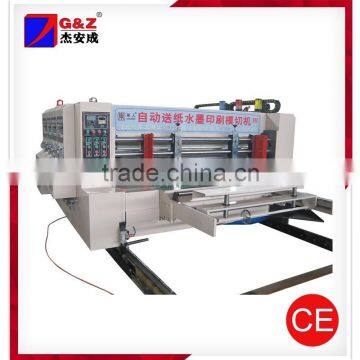 4colors Corrugated Carton Flexo Printing Machine