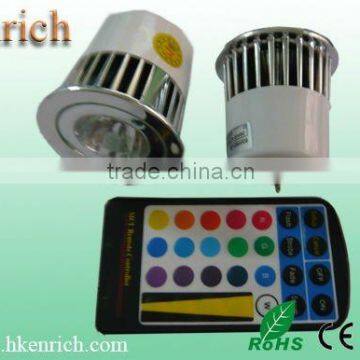 High Brightness RGB mr16 220v led spotlighting