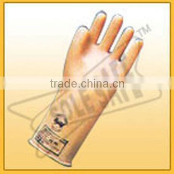 ELECTRICAL RUBBER HAND GLOVES / RUBBER COATED GLOVES