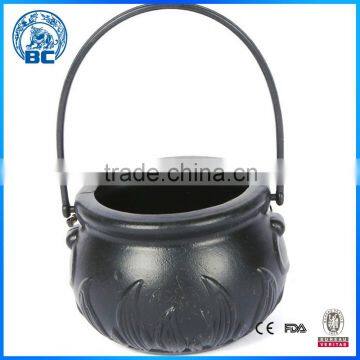 Halloween Props Portable Pumpkin Bucket Pumpkin Light for Halloween Bar Decoration