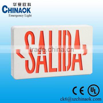 Ni-Cd Battery Best Quality Ceiling Mounted Led Emergency Exit Sign photo-6