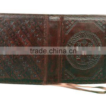 Handmade Paper Leather Journal Embossed Patterns Attrective Design The Paper Used Is Cotton Paper Acid Free photo-4