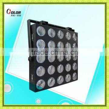 matrix beam led DMX 5x5 blinder panel 10w warm white CREE led beam effect for stage