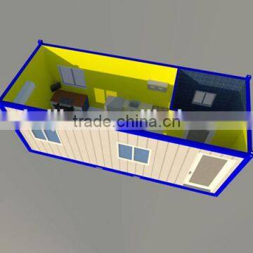 Steel shipping container house