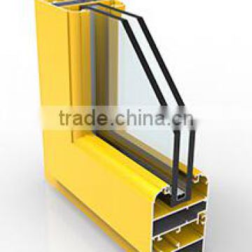 Window profile extruded aluminium profiles ---WX012