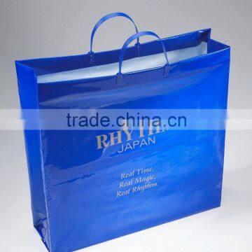 Plastic Clip Handle Carrier Bag