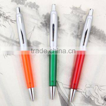 Promotional plastic ballpoint pen with customer logo pen