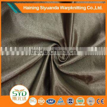 Cheap plain fabric tricot unbrushed fabric China suppliers