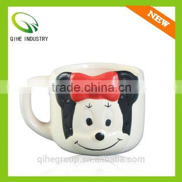 ceramic mug with mouse animal print for a kids