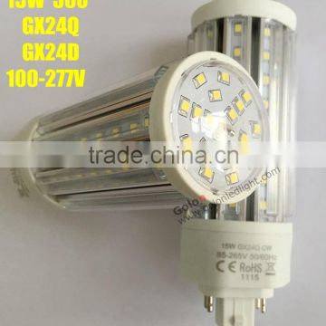 g24 4 pin led 15W 42W 32W PLT CFL LED replacement GX24Q GX24D high quality 3 years warranty 30W 20W 11W 13W 9W option