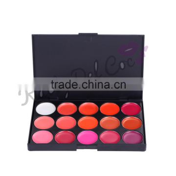 Factory wholesale Neutral makeup 15 color make your own lip gloss