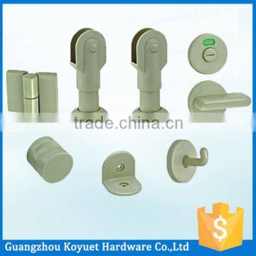 Professional Grey Wholesale Plastic Bathroom Cubicle Accessories Toilet Partition