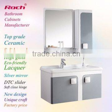 ROCH 8035 Sell Fast High Gloss Painting Bathroom Cabinet,Plywood Cabinet,Wooden Bathroom Cabinet