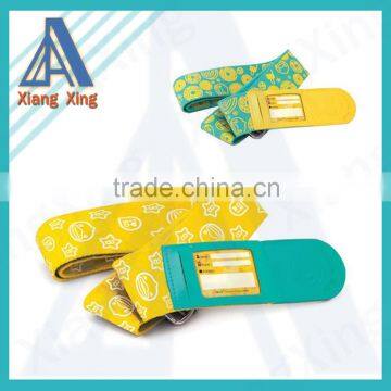 personalized luggage straps/Wholesale Luggage Strap/ Custom Travel Luggage Belt with Lock