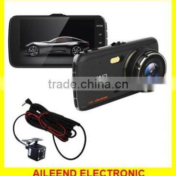 4" IPS HD 1080P Car Dash Cam Camera Dual Front and Rear Cam DVR Dual Cameras Car DVR