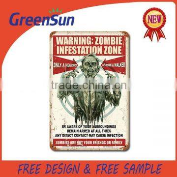 Wholesale Novelty Tin Street Sign