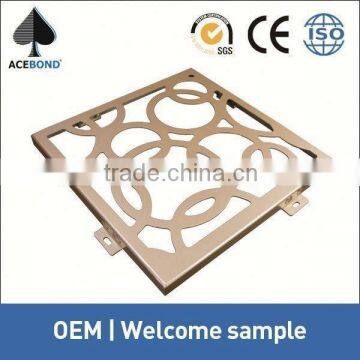 wall panel with sound insulation product aluminum honeycomb sheet