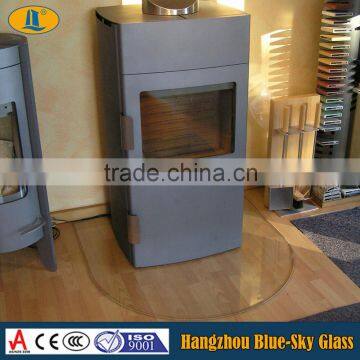 Glass stove plate ESG 10mm