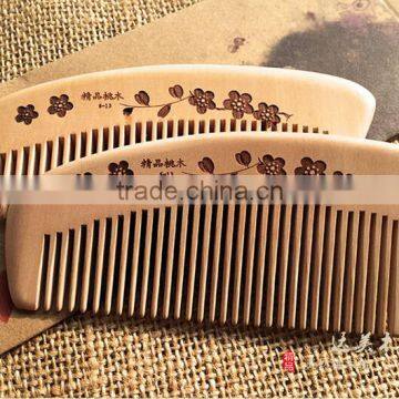 Personalized Hair Comb Wholesale, Custom Curve Handle Hot Pocket Comb photo-3