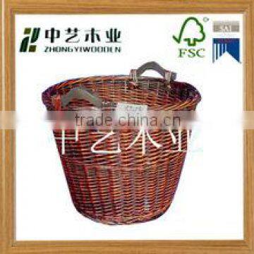 cheap willow fruit baskets with handles wholesale