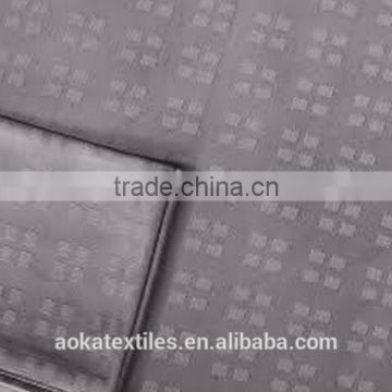 Cotton small check Sateen Fabric